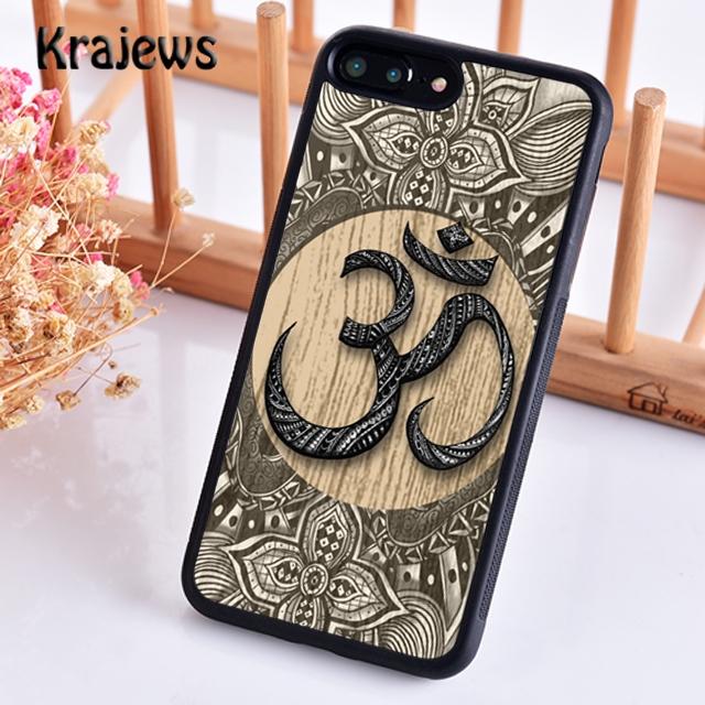 Мягкий чехол для телефона Krajews Aum om Namaste Symbol Zen Yoga для iPhone 14 5 6s 7 8 plus X XR XS 11 12 13 pro max Samsung S21 S22ultra