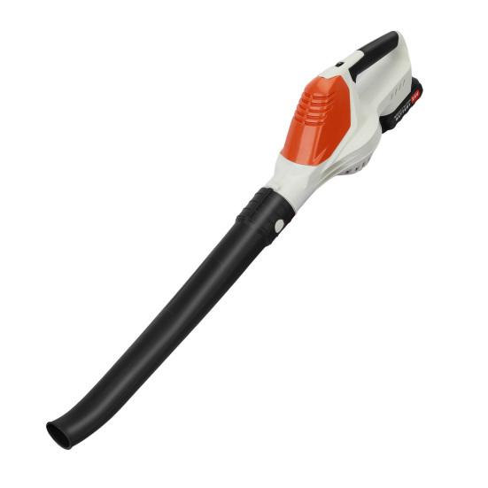 Handheld Leaf Blower Cordless Blower Electric with 2 Batteries and 1 Dust Charger 24V Battery Powered Blowers for Lawn Care Patio Yard