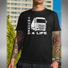 Мужская футболка Trucker 4 Life Водитель грузовика для тяжелых грузов Дальнобойщик от S до 5XL