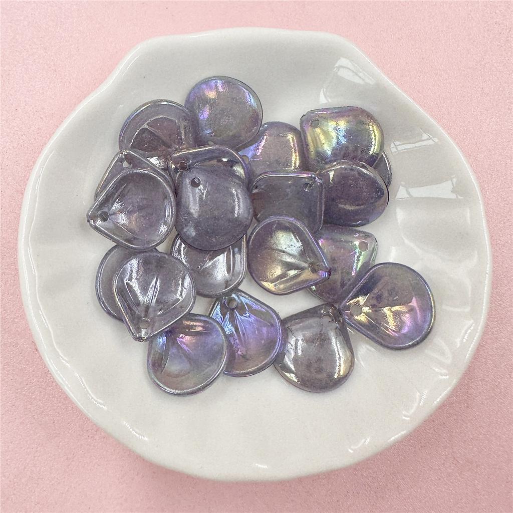 Товары для вечеринок 13,5*14,8 мм 20 шт. серьги-шпильки браслет кулон лепестки цветов AB цвета бусины-шармы аксессуары для изготовления ювелирных изделий своими руками