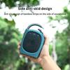 Speaker Protector Soft Texture with Straps Anti-slip Fastener Tape Portable Shock Resistant Odor-free Bluetooth-compatible Speaker Protective Cover