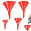 4 шт./набор Кухонная воронка Подходит для автомобильной, домашней кухни Функция Пластиковая воронка 4 размера воронки