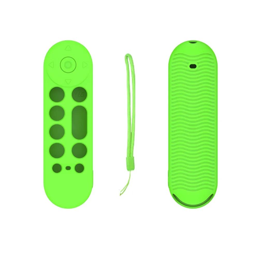 Silicone Remote Controller Cover Anti-scratch Remote Protective Case for Google TV Streamer 4K 2024 Voice Remote Control