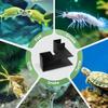 Safe Aquarium Corner Tunnel Decorative Hideouts Place Fishtanks Shelter Cave Display Tunnel for Fish Shrimp and Reptiles