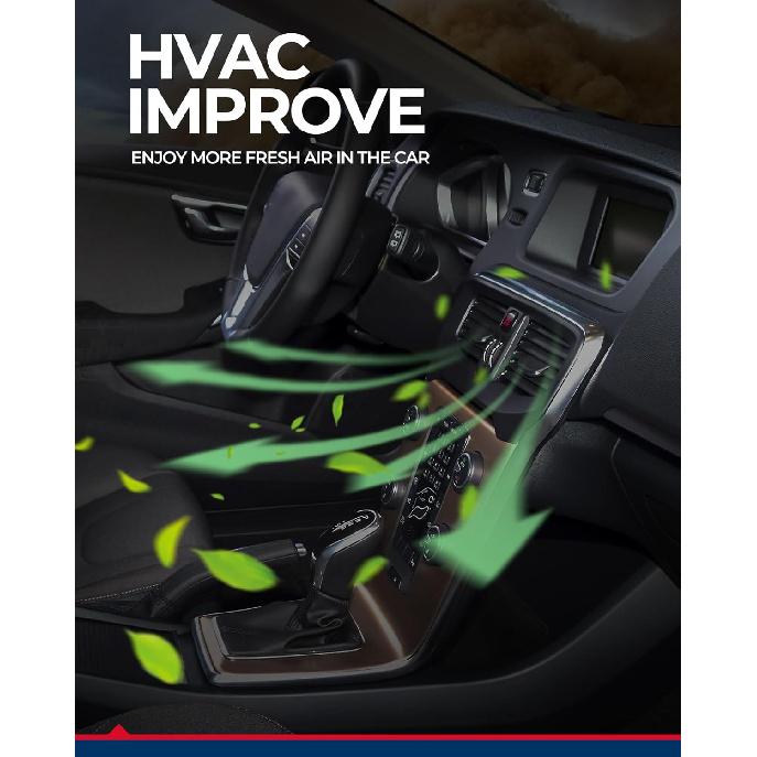 KAX Premium Cabin Air Filter with Dual Active Carbon, CF10550 Replacement for Nissan Rogue 2008-2013, Rogue Select 2014-2015, Sentra 2007-2012,