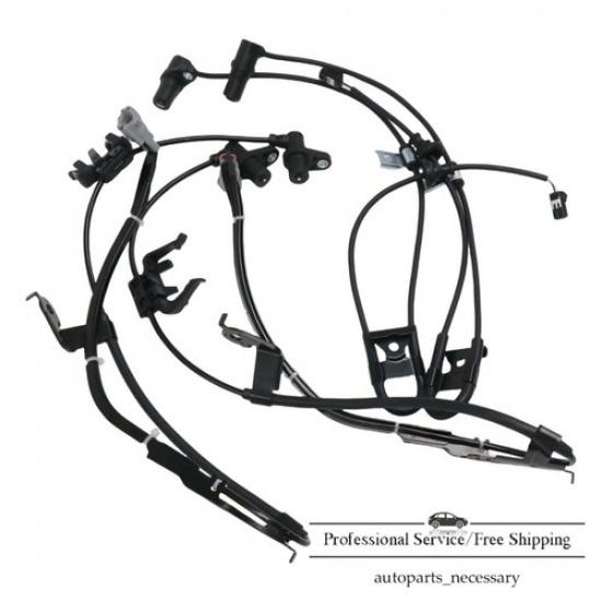 4X Front & Rear ABS Speed Sensor Set For Toyota Highlander RX330 RX350 RX400h