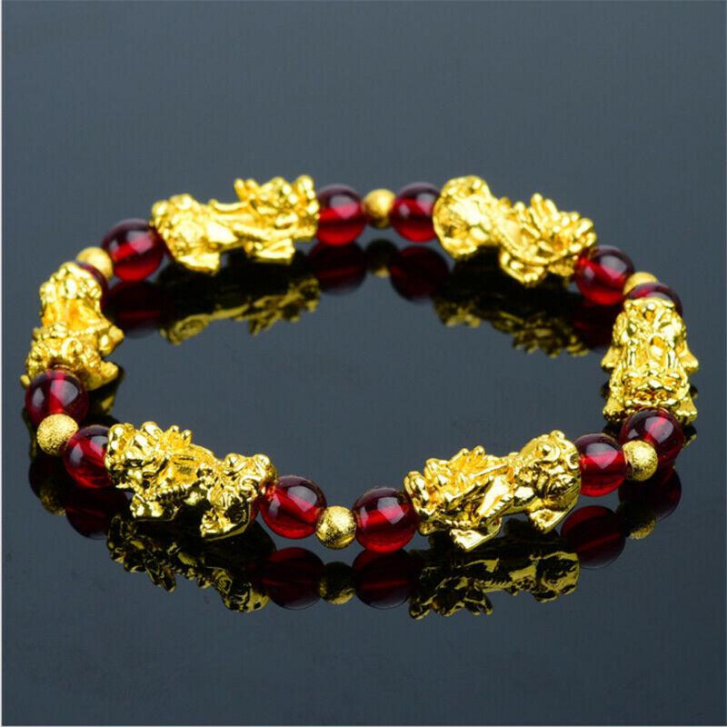PIXIU Vintage Beads Feng Shui Lucky Wealth Bracelet