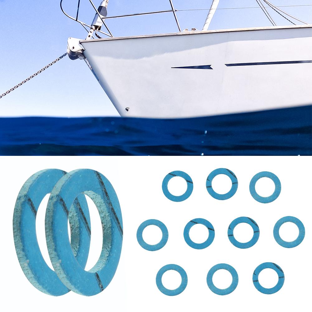 Marine Lower Unit Seal Replacement Drain Fill Screws Drain Screw Washer Replacement for Mercury Marine 12-191833 12-191832