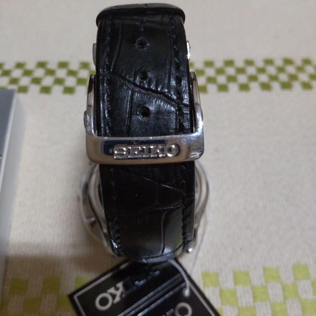 [USED] Seiko overseas model chronograph with genuine D-buckle. Shipping included!