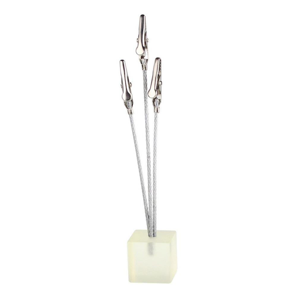 5 шт. Трехголовочный зажим-крокодил Гибкая трубка Стенд для фотозажимов День Рождения Свадебная Вечеринка