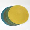 Round Braided Placemats 38CM Table Mats for Dining Tables Christmas Halloween Woven Washable Non-Slip Place Mats