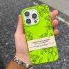 Мягкий чехол с рисунком цветов для iPhone 16 15 14 13 12 11 Pro Max 14 15 16 Plus Новый Полупакет Противоударный и противоскользящий Чехол для телефона