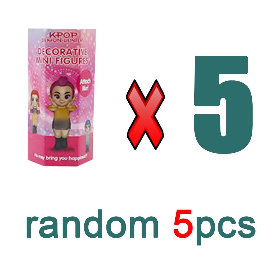 Аниме K-pop Охотники на демонов слепая коробка Набор экшн-фигурок - Дерпи Тигр Ранимеуми Мира Зои Сасси Фигурки Куклы для фанатов Подарок