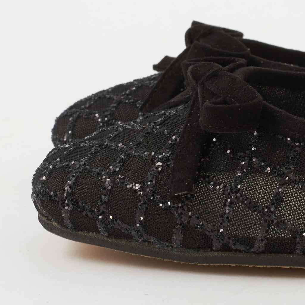 Туфли-лодочки на низком каблуке, модель 183184400010 [Diana], Япония, черные, 23.0 см,