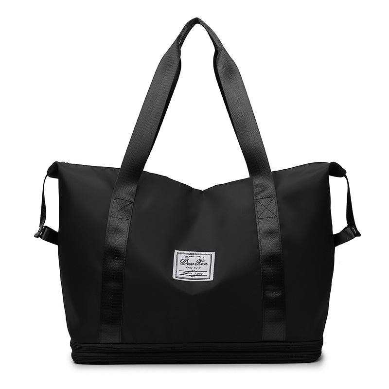 Простая легкая дорожная сумка женская летняя новая 2024 простая портативная большая сумка для багажа сумка для фитнеса сумка для беременных