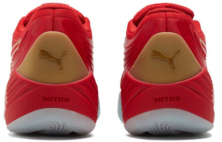 Men's Sneakers Puma Fusion Nitro 'High Risk Red Team Gold'
