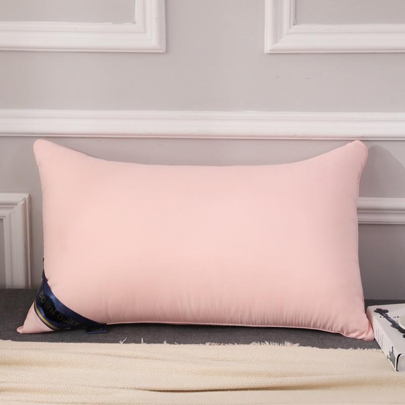 100% хлопок Hilton однотонные производители домашних подушек Прямая подушка 5-звездочная подушка для отеля Вакуумная компрессионная упаковка