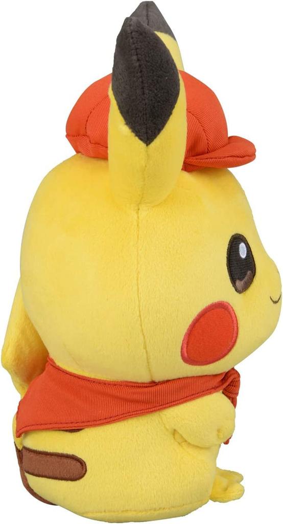 POKEMON Center Original Plush Toy Pokemon Cafe Mix Pikachu 21×12×25(H×W×D:cm)