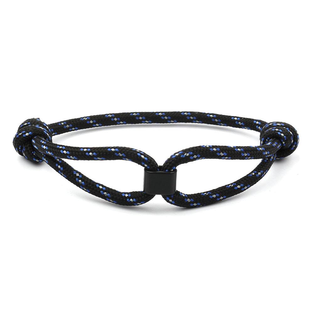 Lucky Men Women Sauvignon Blanc Knot Rope Bracelet For Lovers Distance Couple Bracelet Minimalist Yoga Meditation