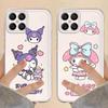 Милый чехол-бампер Sanrio Melody Kuromi для Honor X8b X7b X9a X8 X8a X9b 90 Lite