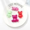 Bear Silicone Mold Cute Cartoon Animal Chocolate Cake Baking Mould Kitchen Baking Tool Kids Complementary Food Tools