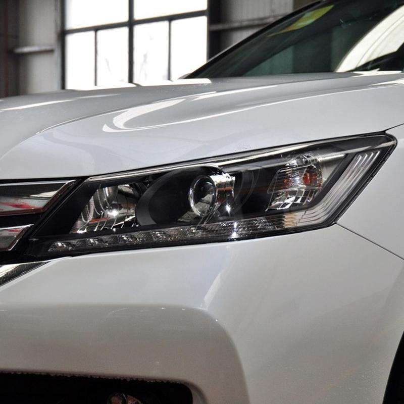 For Honda Accord 9th Gen 2014 2015 Transparent Lampshade Lamp Shade Front Headlamp Shell Headlight Cover Lens Plexiglass