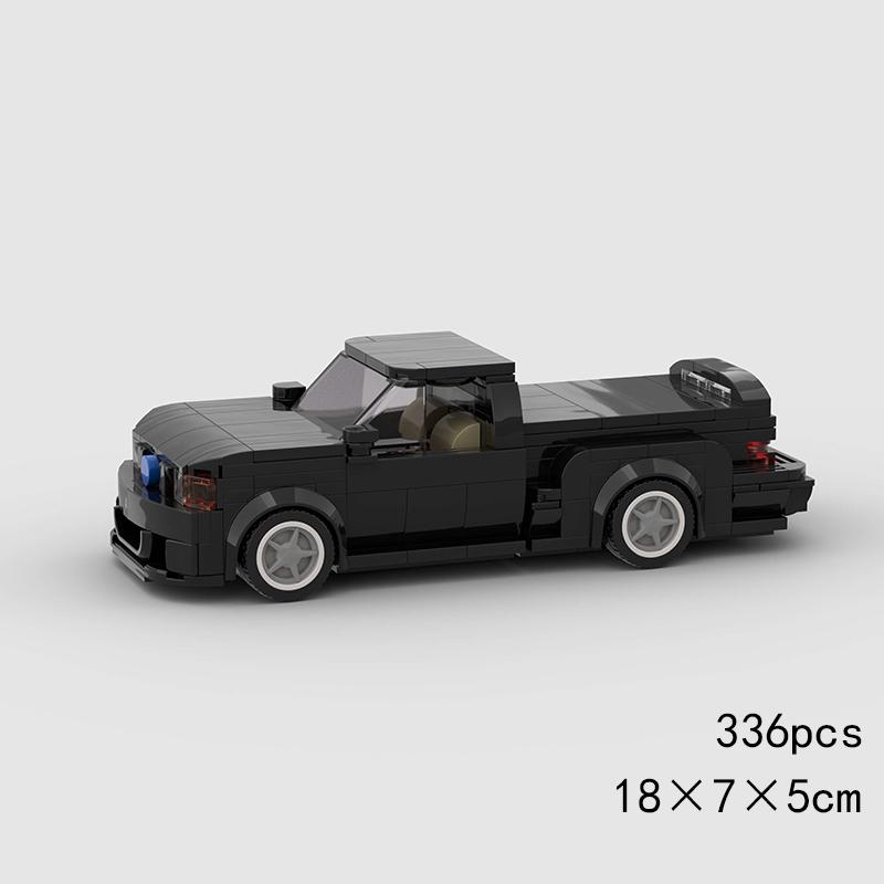 MOC Car Super Race City Speed ​​Sport Pickup Vehicle Model Building Blocks Rally Supercar Racing Bricks Christmas Gift Technical