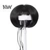 Holiday Costume for Small Animals Funny Dog Wig Medium Large Dogs, Pet Lightweight Hair Accessories with Adjustable Elastic Band Cosplay, Halloween,