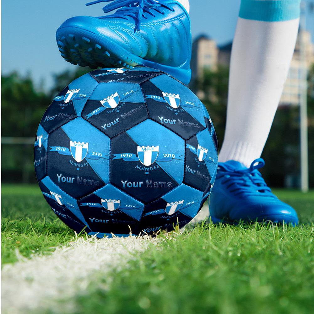Malmö FF Fashion Size 5 Football Wearproof Non‑Slip Soccer Ball For Sports Training Entertainment Use
