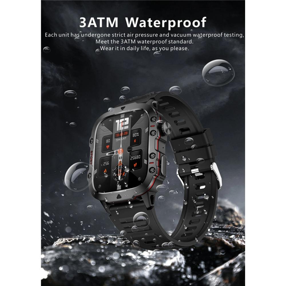 Умные часы для мультиспорта на открытом воздухе, звонки по Bluetooth, телефон, браслет с длительным временем ожидания