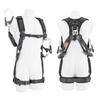 Tajima New Standard Safety Belt Full Harness Haoru Easy to put on and take off with waist gear attached Set of 2 lanyards Lightweight aluminum hook