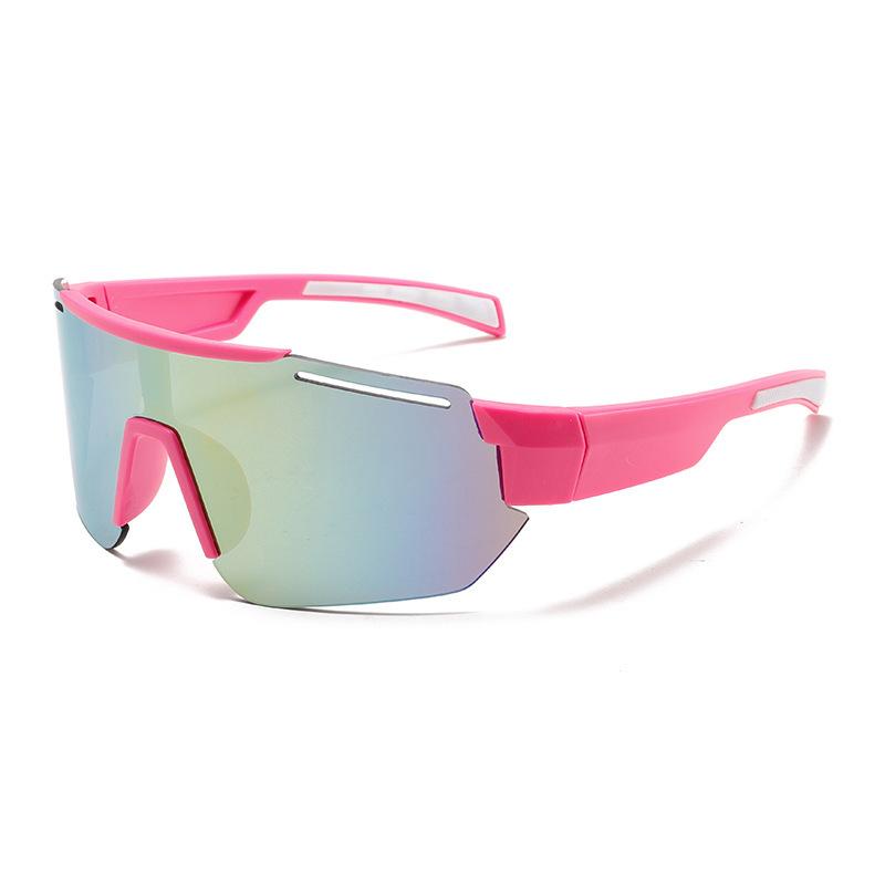 Цветные солнцезащитные очки унисекс велосипедные очки солнцезащитные очки для спорта на открытом воздухе, большая оправа ветрозащитные солнцезащитные очки