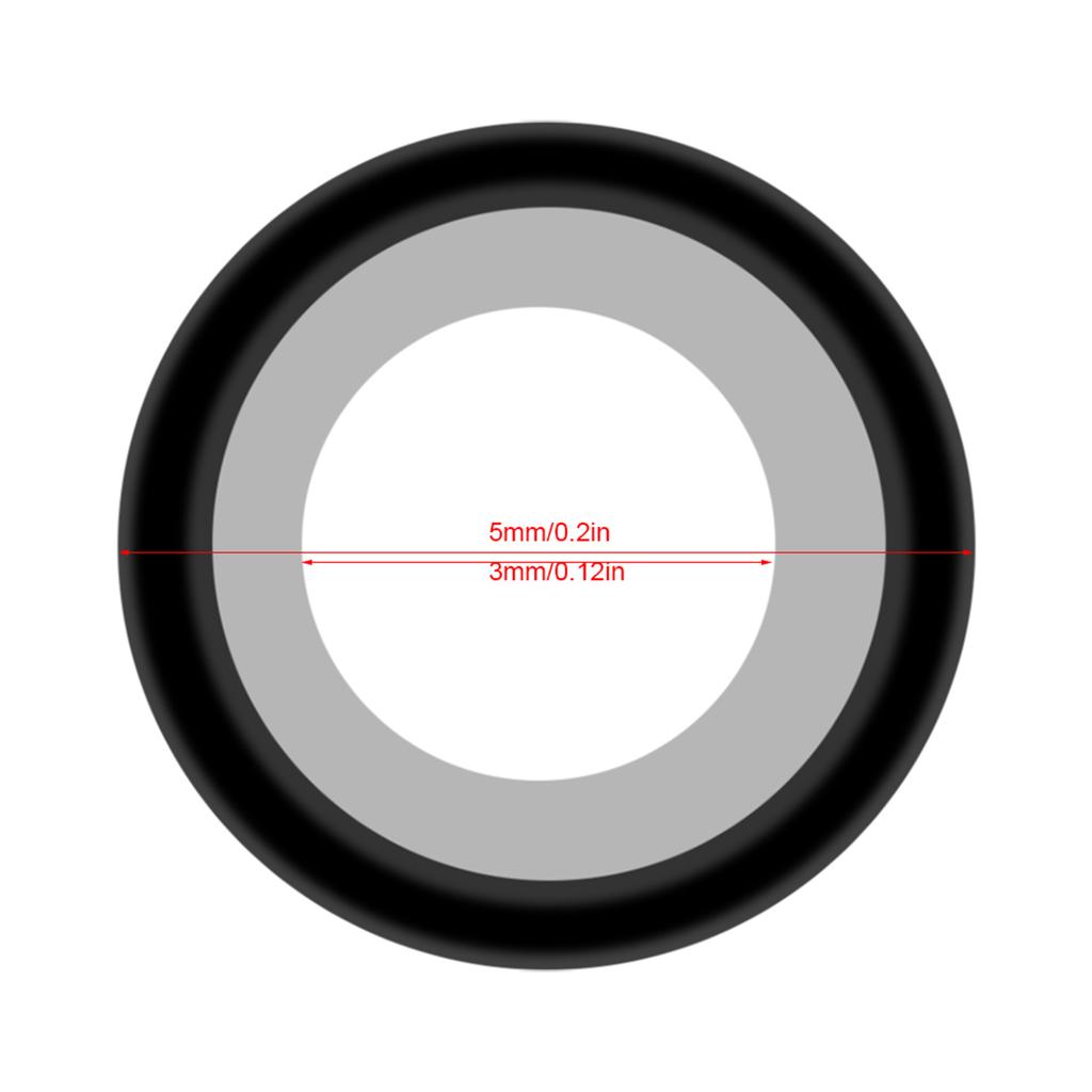 500pcs Aluminium Silicone Beads Hair Extension Tubes Microrings Hair Braiding Decorations