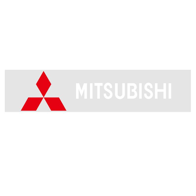 vhcp9 Car 3D Metal logo label Creative Stickers Waterproof Dirt-proof Stickers For Mitsubishi Pajero Outlander XL Montero Lancer