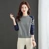 Трендовый женский укороченный свитер с утолщением – Весна и Осень, с низким воротником, для миниатюрных, для ношения под верхнюю одежду/как верхняя одежда