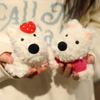 Cute Cute West Highland Dog Pendant Plush Toy Doll Puppy Dog Doll Children Companionship Soothing Rag Doll