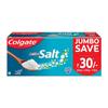 Colgate Active Salt Toothpaste, Зубная паста для борьбы с микробами для здоровья десен и зубов, 500 г (200 г х 2 и 100 г х 1)