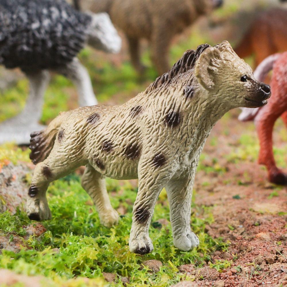 12pcs Mini Insects Simulation Ocean Animal Figurine Dog Cat Wild Animal Model Kids Toys