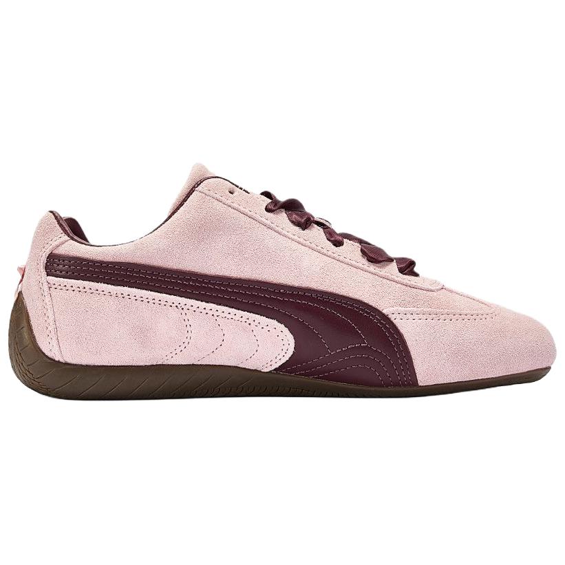 Puma Speedcat Романтичный Бант Гоночная Футболка Удобная Посадка Стиль Жизни Повседневная Обувь Женские кроссовки Розово-Розовый 408177-01