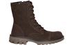 Водонепроницаемые кожаные темно-коричневые мужские ботинки M7107CKO