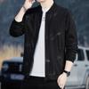Мужская куртка Одежда Осенняя и зимняя куртка Повседневная Универсальная Молодежная и среднего возраста Бархатная мужская одежда