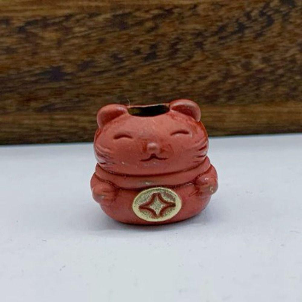 Ручная работа Lucky Cat Elephant Head Charms Браслет Шнурок Подвеска EDC Outdoor Tool
