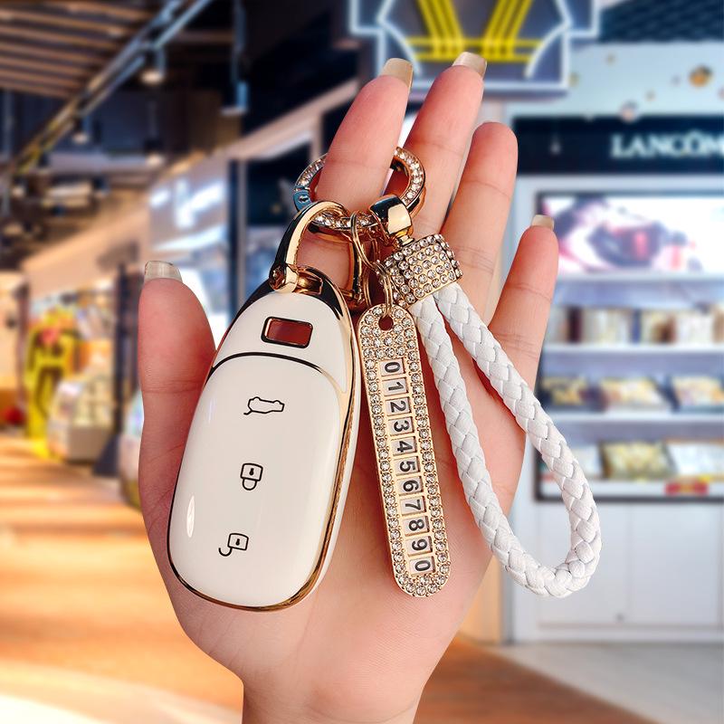 Applicable Ideal Key Case L7 MAX Remote Set: Includes Leather Strap, Buckle Pendant, L8 Protective Shell, L9 TPU Shell Buckle.