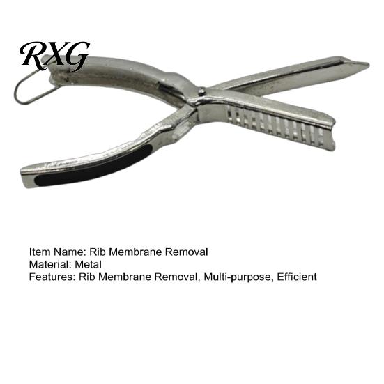 Kitchen Meat Preparation Tool Rib Membrane Removal Tool, Stainless Steel Prep Clamp, BBQ Clamp for Pork Beef And Lamb Durable Cooking Utensil