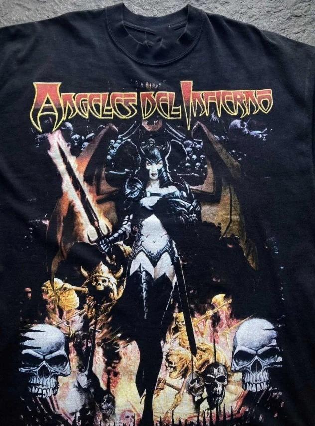 Band Angeles Del Infierno Mexican Tee Music GIft For FAn Cotton CS317