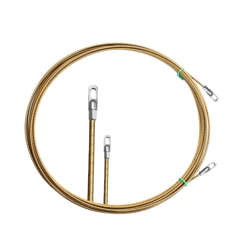 Стальной электрический кабелеукладчик с плоской головкой и резиновым покрытием: Инструмент для прокладки кабеля