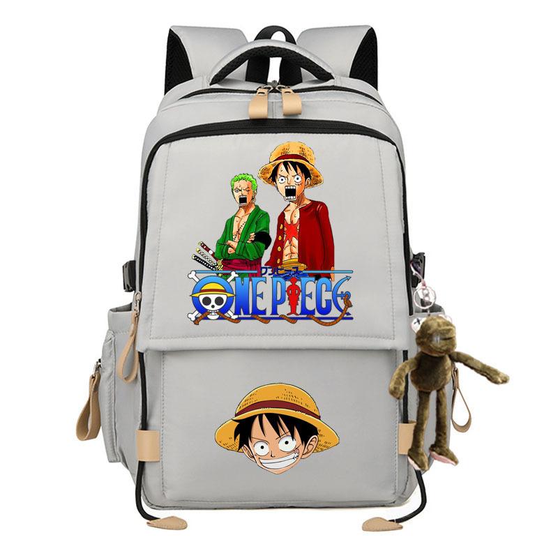 ONE PIECE Backpack Teen Student Large Capacity Fashion Backpack