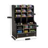 Pen Holder Wooden Storage Box Large Capacity Creative Fashion Multi-Compartmental Pen Holder Office Desktop Storage Shelf