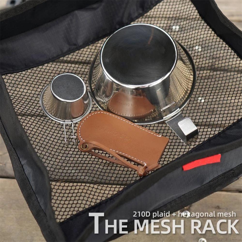 Picnic Table for Folding Table Storaging Net Hanging Storage Bag Hanging Basket Storage Basket