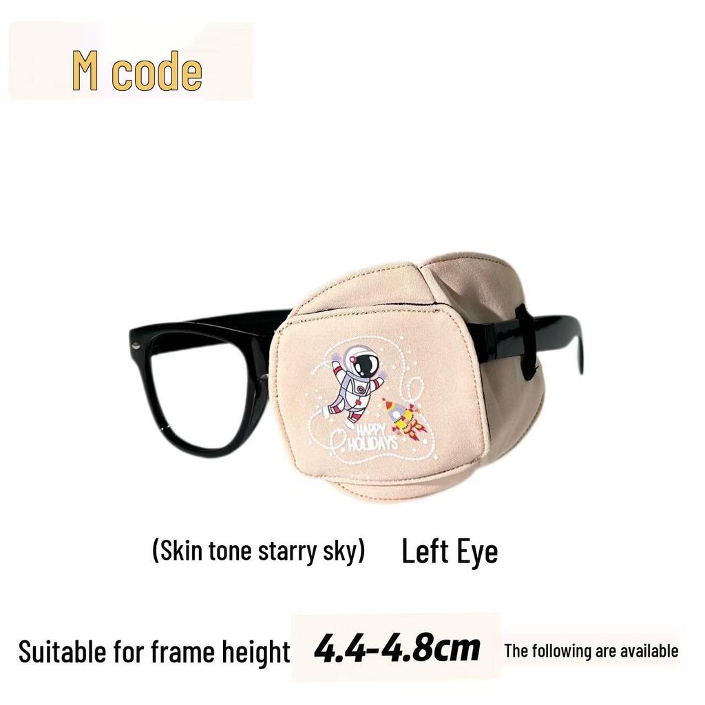 Детский патч для глаз из чистого хлопка при амблиопии для послеоперационных тренировок зрения и коррекции косоглазия/дальнозоркости